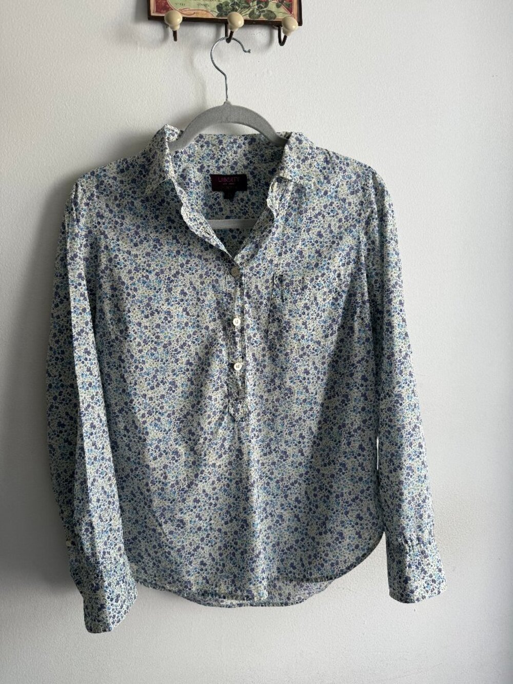 J. Crew Liberty London Popover Shirt